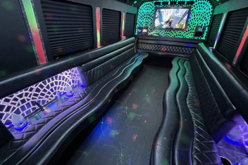 Fullerton Limo Bus Interior