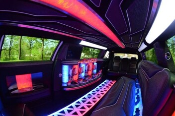 Fullerton Limousine Inside