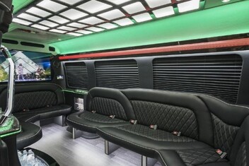 Fullerton Sprinter Party Bus Interior