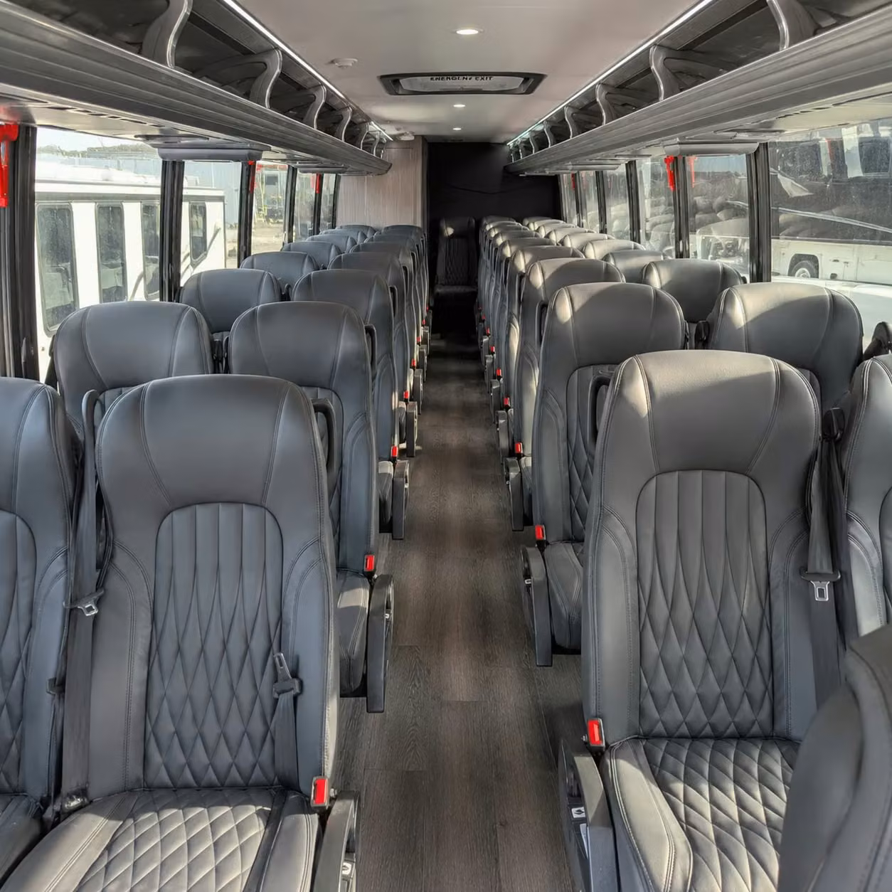 25 passenger minibus interior