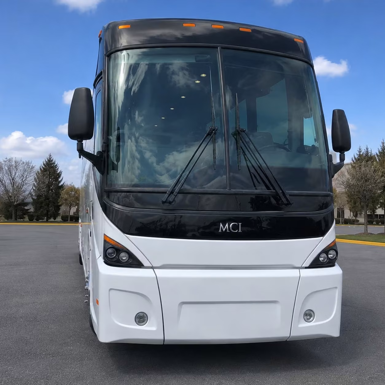 56 passenger charter bus