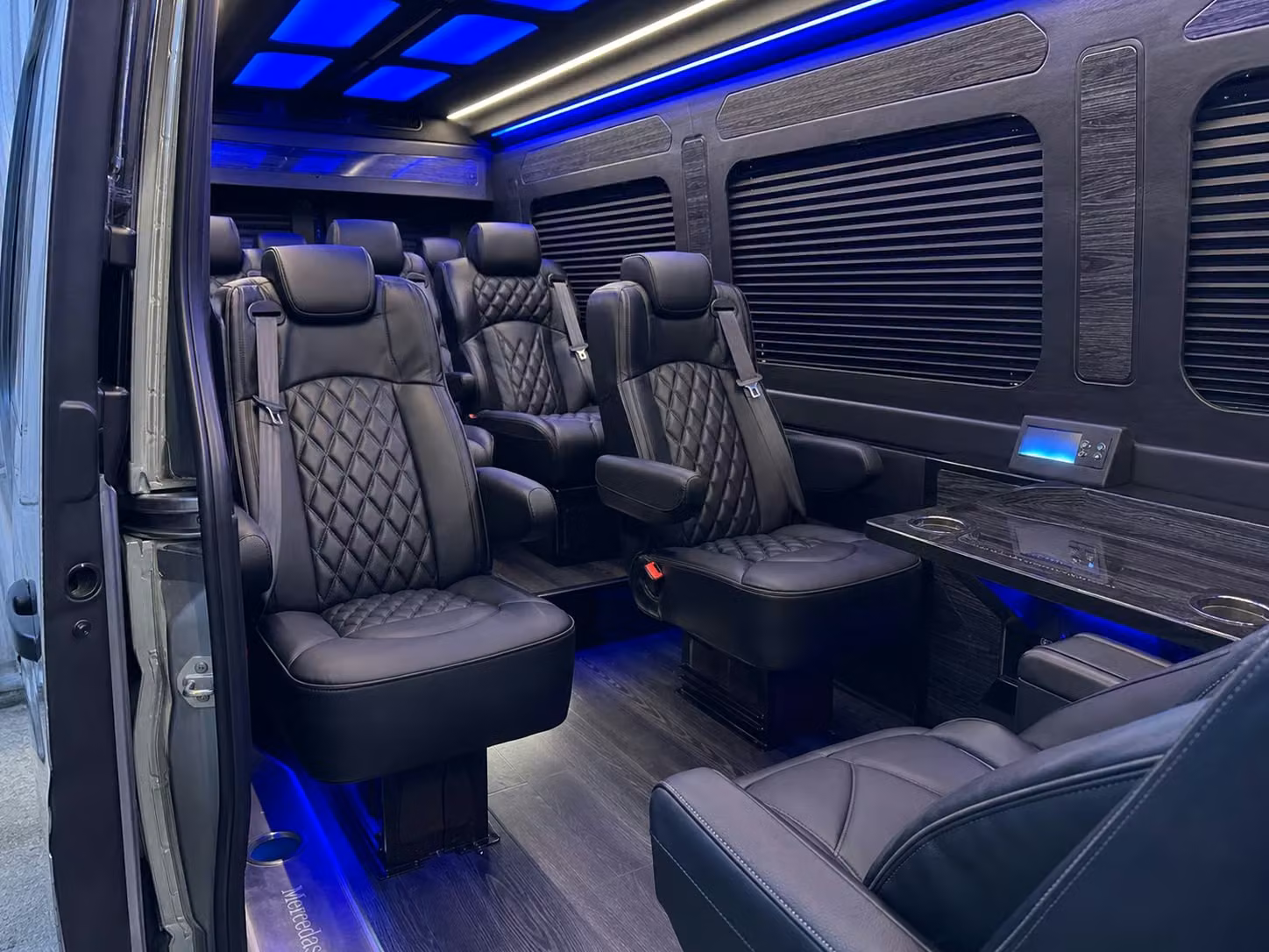 sprinter van transportation for groups and events across fullerton